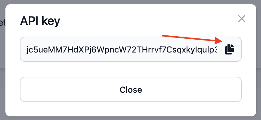 API Key List